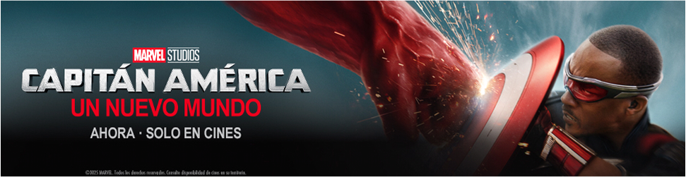 Capitán América: Un nuevo mundo - Ahora en cines